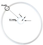 Replacement Sealing Gasket for any Pot up to 50 cm - special agg