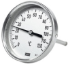 Edelstahl-Bimetall-Thermometer,Schaftlänge 63 mm, hochwertige Ausführung (Bild für) Edelstahl-Bimetall-Thermometer,Schaftlänge 63 mm, hochwertige Ausführung